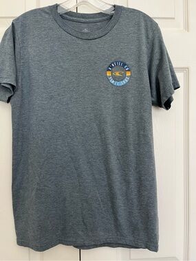O'Neill Heather Slate Short Sleeve Logo T-Shirt